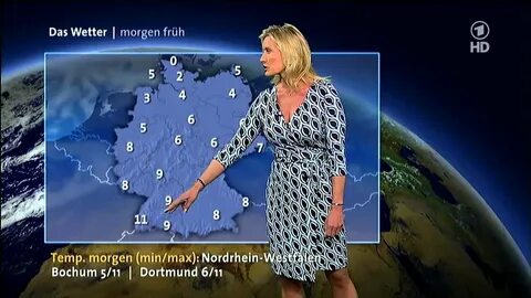 Claudia Kleinert ARD-Wetter 05-05-2012 - YouTube