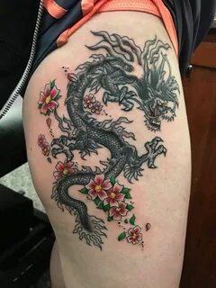 Dragon Tattoo Designs Female Thigh Review at tattoo - beta.m