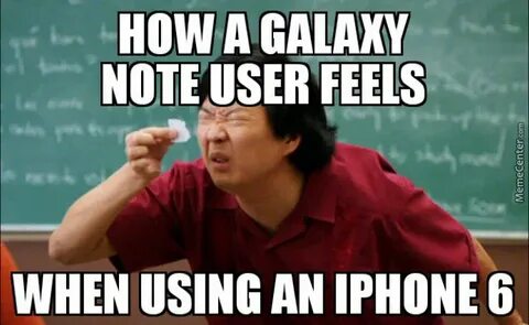 Samsung Galaxy Note-Giant,iphone 6-Elf by sunlaser - Meme Ce