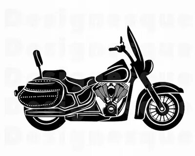 Motorcycle Clipart Motorcycle SVG Files #2 Eps Design Cut Fi