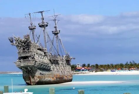 I could live on a pirate ship. I just know it. Castaway cay,