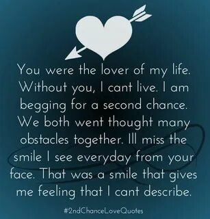 Second Chance Love Quotes Chance quotes, Second chance quote