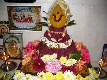 Varalakshmi Varatham Puja Decoration Ideas - Lovely Telugu