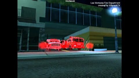 GTA SA:MP Mapping - Las Venturas Fire Dept. - YouTube