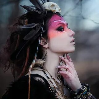 Pin by Sonia Dados on Women Pagan makeup, Viking makeup, War