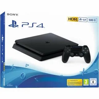 Игровая приставка Sony PlayStation 4 Slim 500GB Jet Black (C