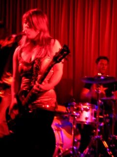 Louise Lightner Post is the guitarist for the rock band Veruca Salt. 