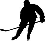 Hockey Player Silhouette Clipart at GetDrawings Free downloa