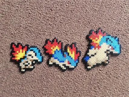 Long Black Fingers : Pokemon Perler Beads Set Two