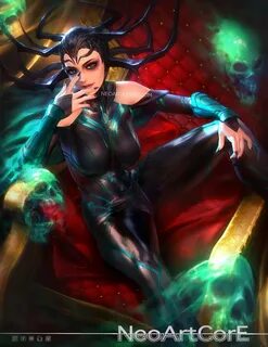 NeoArtCorE в Твиттере: "Fanart : Hela from Thor : Ragnarok