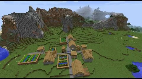 Cool NPC Village spawn, Diamonds, Abandoned Mineshaft Minecr