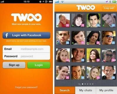 twoo Free apps for Android and iOS