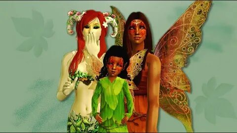 The Sims 2 Create A Sim: Autumn Fairies! 🍁 🍂 ✨ - YouTube