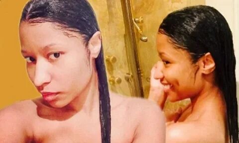 Nicki Minaj posts series of naked shower selfies on Instagra
