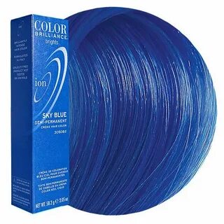 Sky Blue Semi Permanent Hair Color Semi permanent hair color