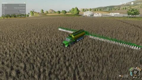 Мод опрыскиватель John Deere 4045 Hooklift Sprayer v1.1.0.0 