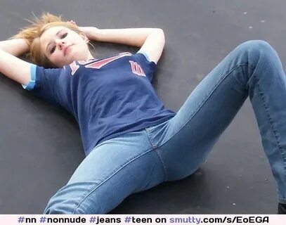 #nn #nonnude #jeans #teen #blonde #spread #spreadeagle #girl