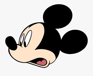 Clipart Ear Micky Mouse - Mickey Mouse Face Transparent Back