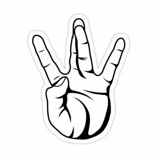 Westside West Coast Rap Hip Hop Hand Sign Sticker by JustLiv