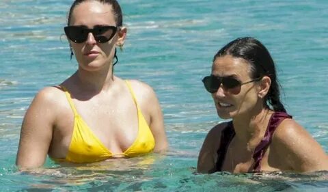 Demi Moore Nip Slip