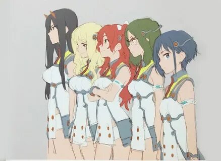 ZeroDS. on Twitter Darling in the franxx, Character design, 