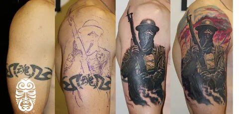 WWI Marine Cover Up (2013) Fatty's Tattoos
