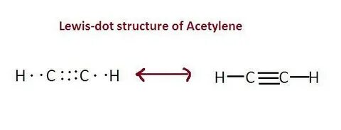 Lewis Structure Of Acetylene C2h2 - Drawing Easy