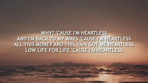 The Weeknd-Heartless(Lyrics Song) - YouTube Music