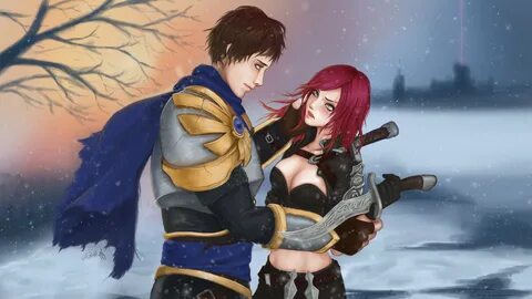 Garen & Katarina Wallpapers & Fan Arts League Of Legends LoL