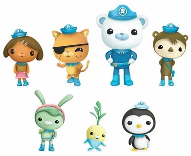 Octonauts Art - Floss Papers