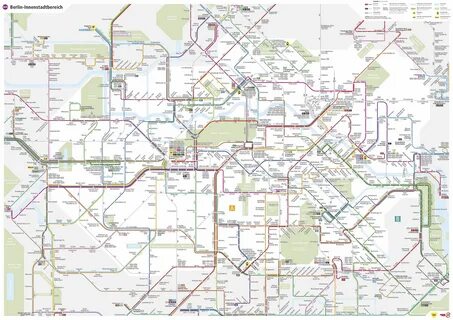 Berlin BUS Route Map Bus route map, Route map, Bus route