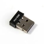 USB Wi-Fi адаптер 150 Мбит/с, 2,4 b/G/n, 802,11 ГГц Компьюте