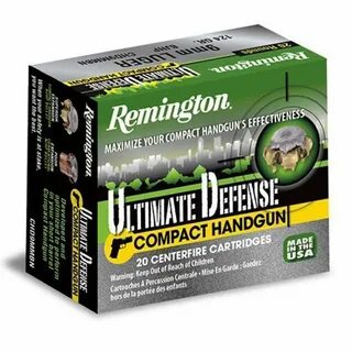 Remington Ultimate Defense .380 ACP 102gr JHP 20 Rounds Chea