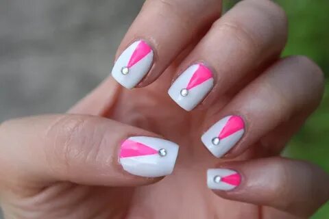 White HOT Nail Art - living after midnite