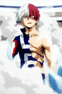 shoto todoroki (ripped shirt + gym uniform ver) - mha Minecr