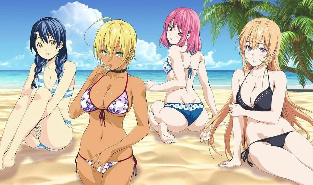 CHAR в Instagram: "#shokugekinosoma #foodwars #swimsuitgirl #highschoo...