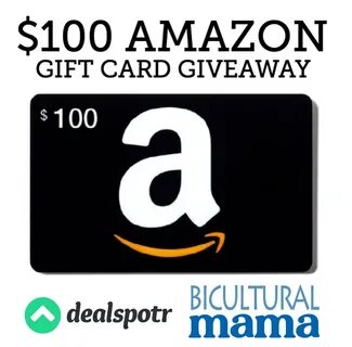 $100 Amazon Gift Card #Giveaway - Save with Dealspotr Amazon