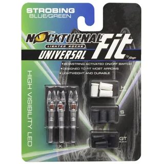 Nockturnal FIT Universal Size Strobing Blue & Green Lighted 