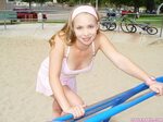Little April Teases at the Playground " Nude Babes & Sexy Nu