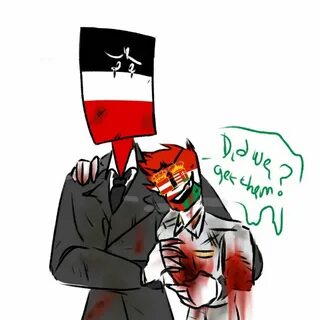 Austria-Hungary x reichtangle countryhumans Country humor, C