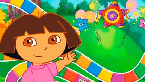 Dora the Explorer Dora Candy Land - YouTube