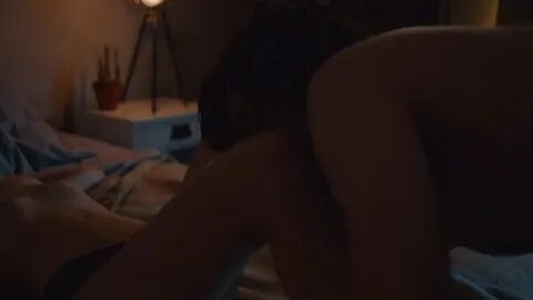 Maia Mitchell Expose Boobs in Topless Caps from "No Way Out"
