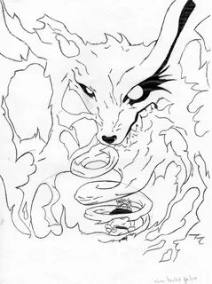 Nine Tail Fox Drawing at GetDrawings Free download