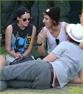 Kristen Stewart Enjoys Coachella Weekend 2 with Alicia Cargi