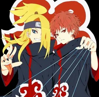 Sasori and Deidera Akatsuki, Anime naruto, Deidara akatsuki