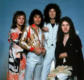 Freddie and Queen's long haired glam era! c. 1970-1976 Fredd