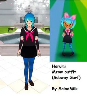Harumi Meow Outfit from Subway Surf by Salilk on DeviantArt