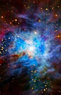 A Blasting Blue Nebula Space and astronomy, Nebula, Outer sp