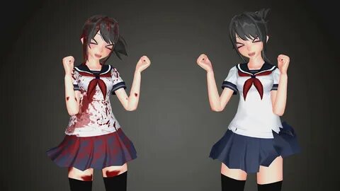 MMD X Ayano Aishi Bad guy - YouTube