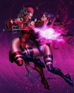 Pin by Rachel Perry on Elektra Psylocke, Marvel elektra, Mar